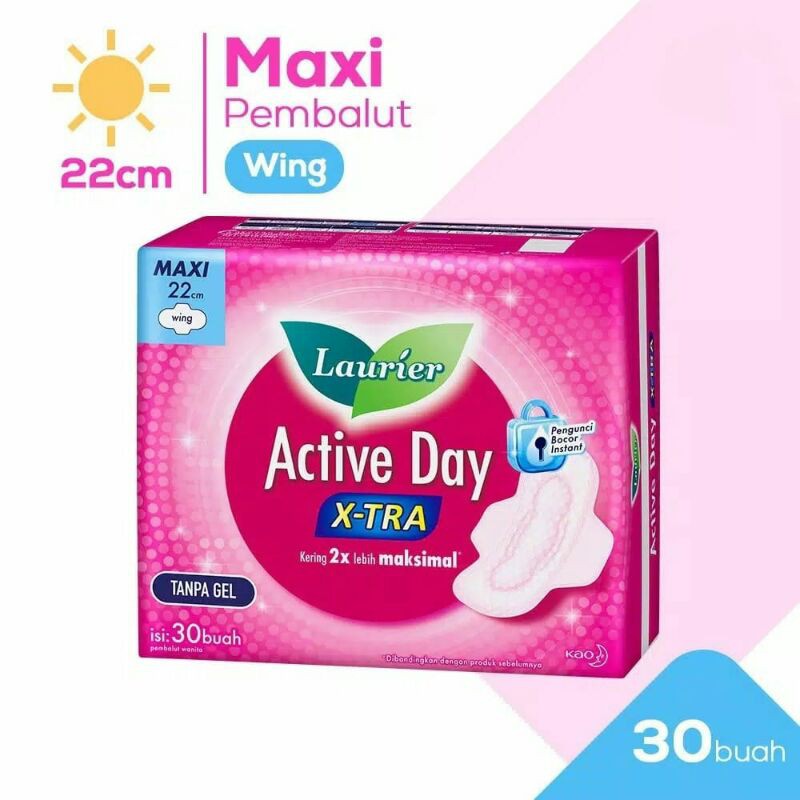 Laurier Xtra Maxi Wing 30