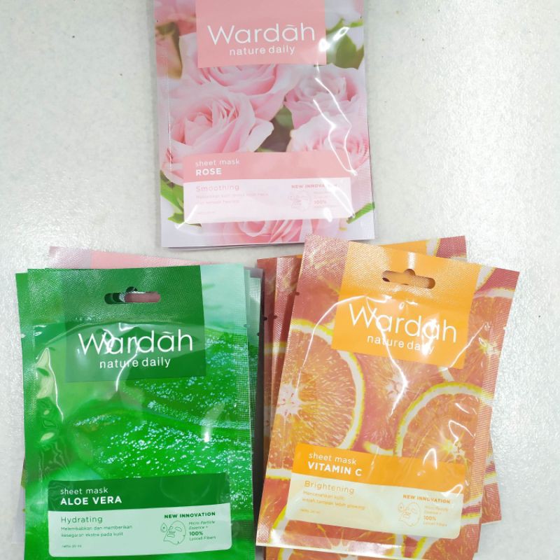 Wardah Sheet Mask murah