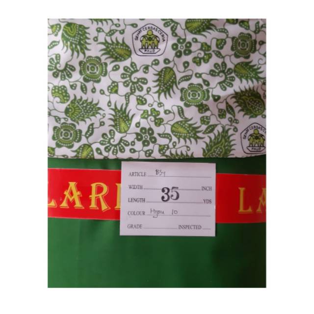 Kain polos untuk pasangan batik paud