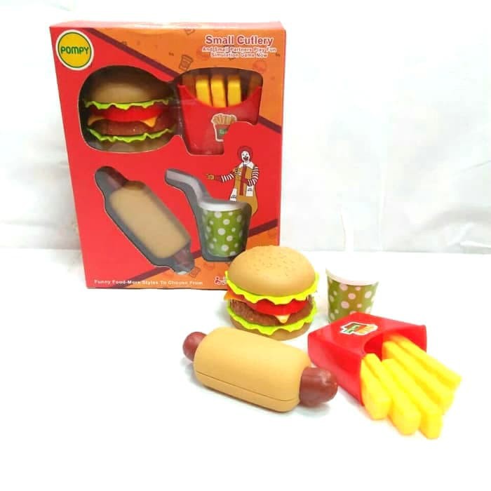 mainan anak hamburger MC D