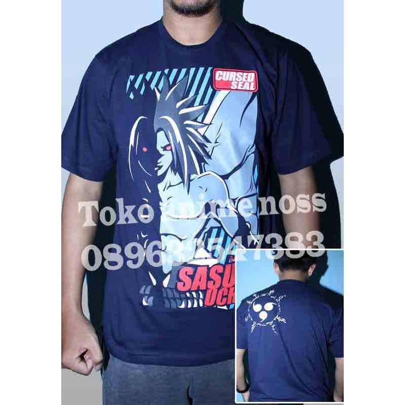 kaos sasuke uchiha anime naruto