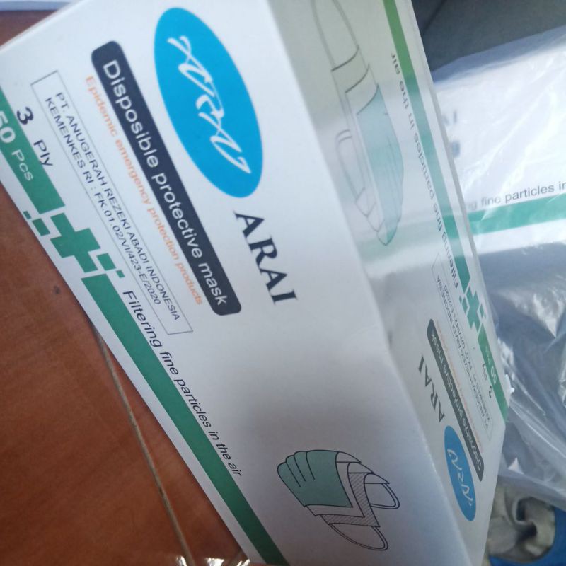 masker 3 Ply