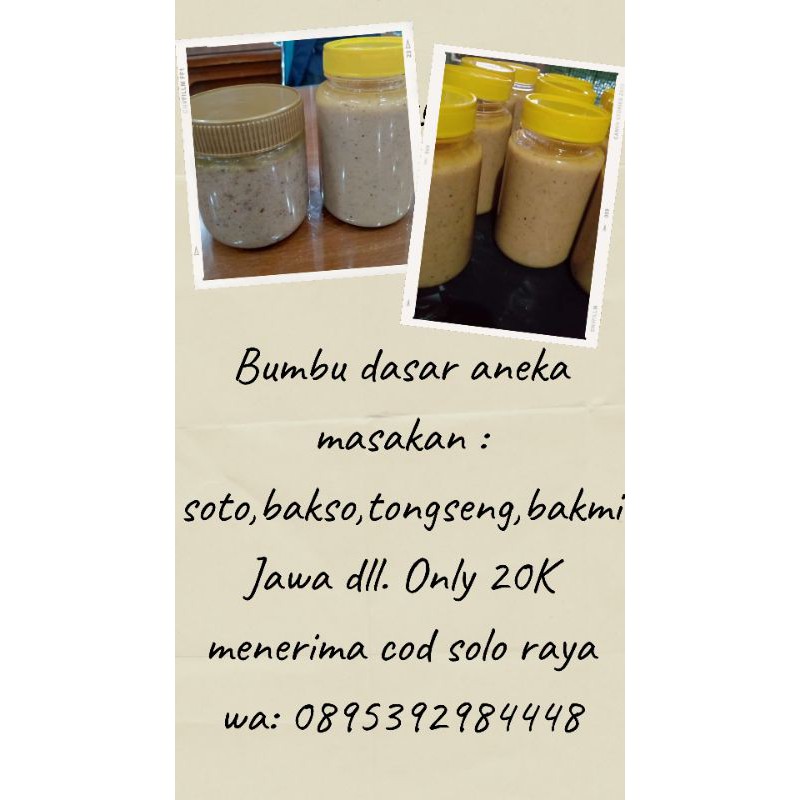 bumbu dasar