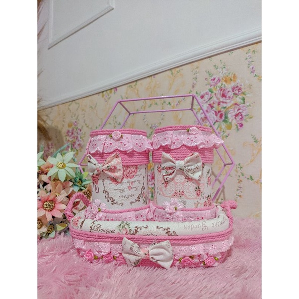 Tempat Sendok Garpu Shabby