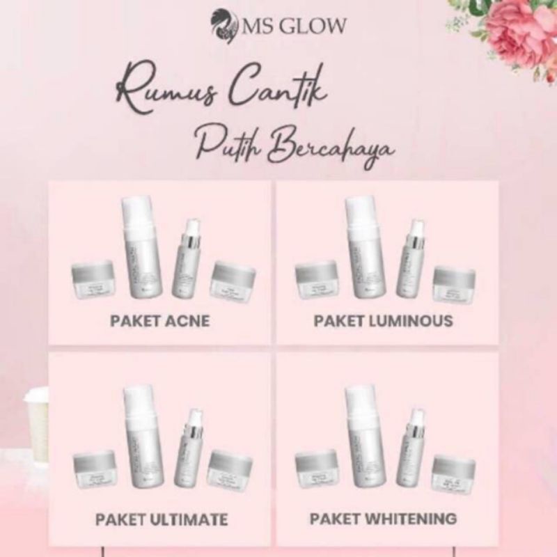 MS GLOW PAKET ORIGINAL 100%