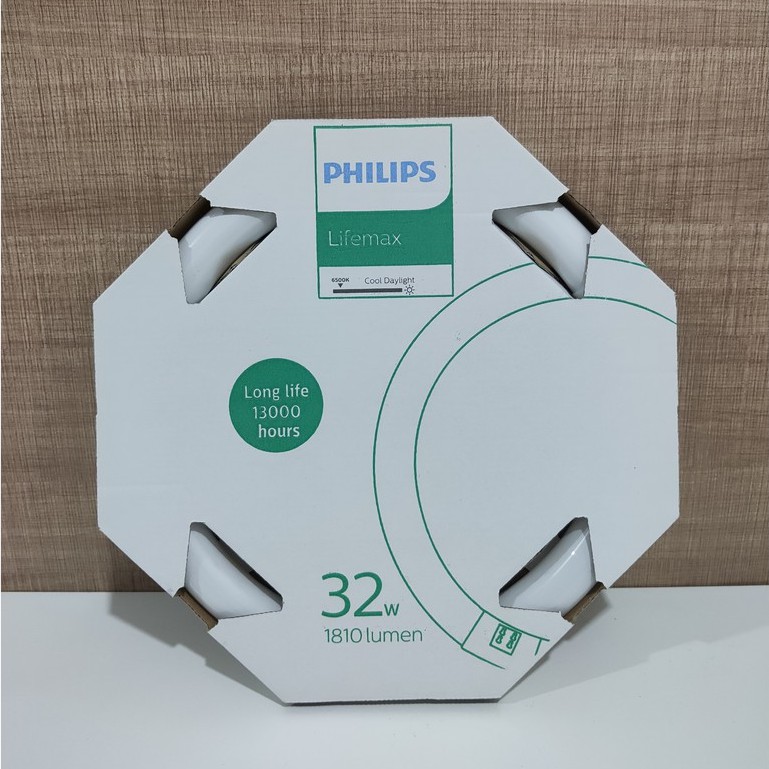 Philips TL Ring TL-E 32W Putih (Cool Daylight)