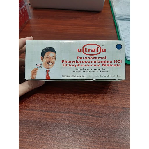 Ultraflu (1 Box = 25 Strip = 100 pcs)