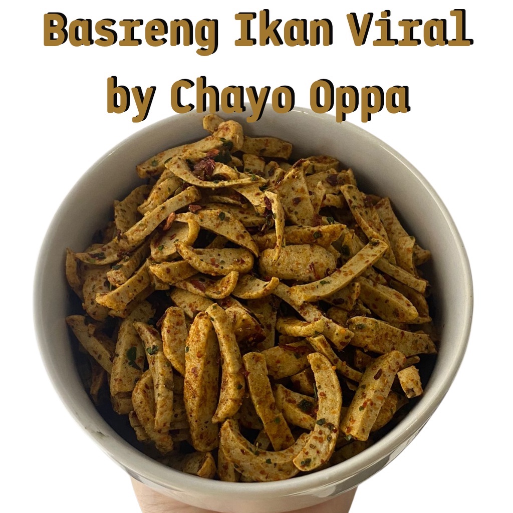 Basreng Daun Jeruk Pedas 100g