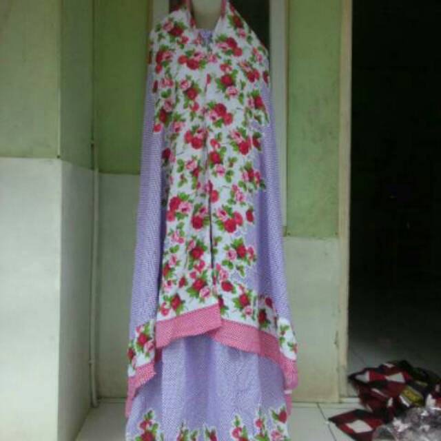 Mukena Jumbo Bunga murah