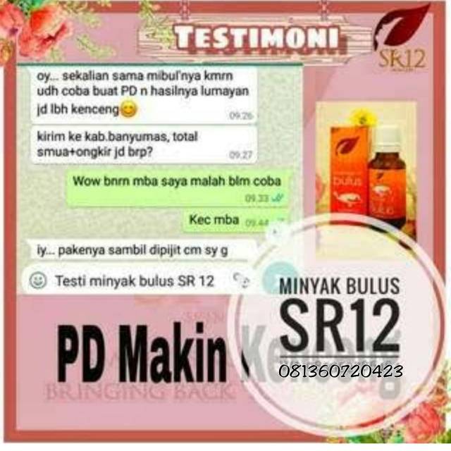 Minyak bulus sr12