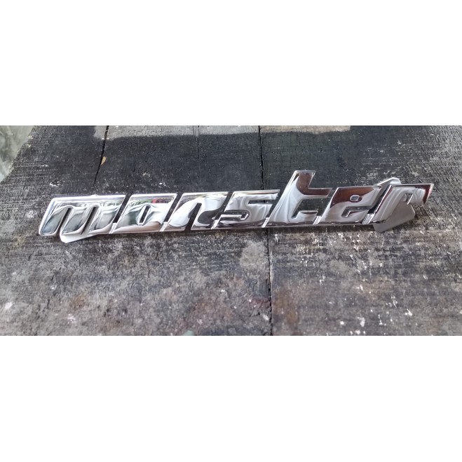 emblem monster monster chrome emblem grill
