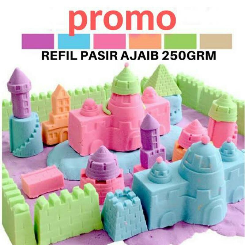 Pasir Kinetik Refill 250gr