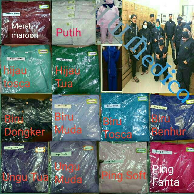 Baju oka lengan pendek