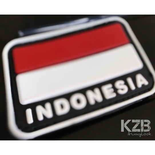 Patch Rubber Velcro INDONESIA style 4
