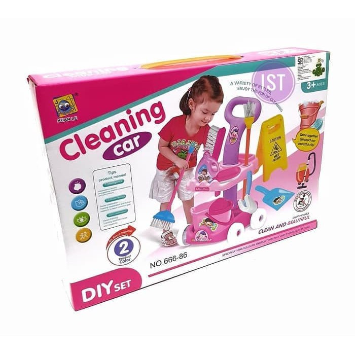 Mainan Anak Mainan Cleaning Set Dus No.666-86