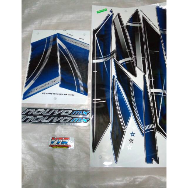Striping nouvo mx biru