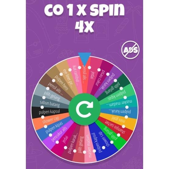 spin berhadiah mini gold