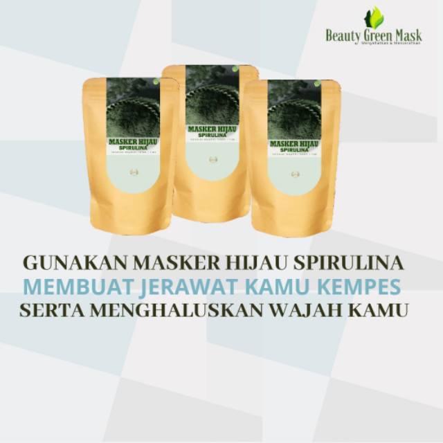 Masker spirulina murah PROMO!!!