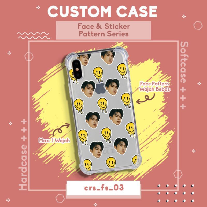 SOFCASE ANTI CRACK FACE & GRID STIKER PRINT UV ALL TIPE