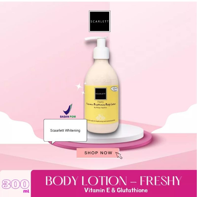 Lotion freshy scarlett