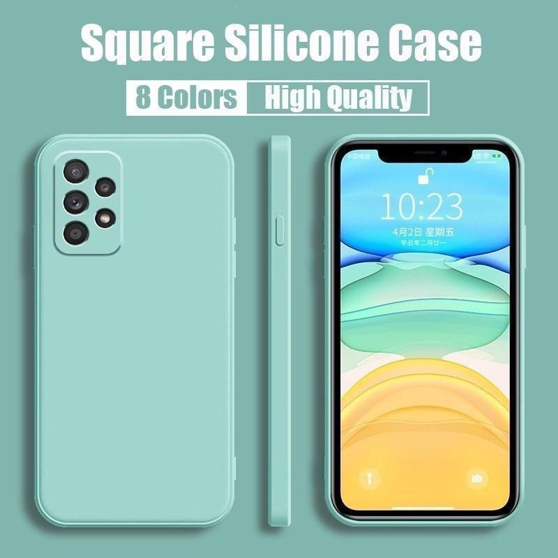 Case Xiomi Poco M3 Pro New - Sofcase Square Edge Candy Macaron Pastel Protection Camera - CA