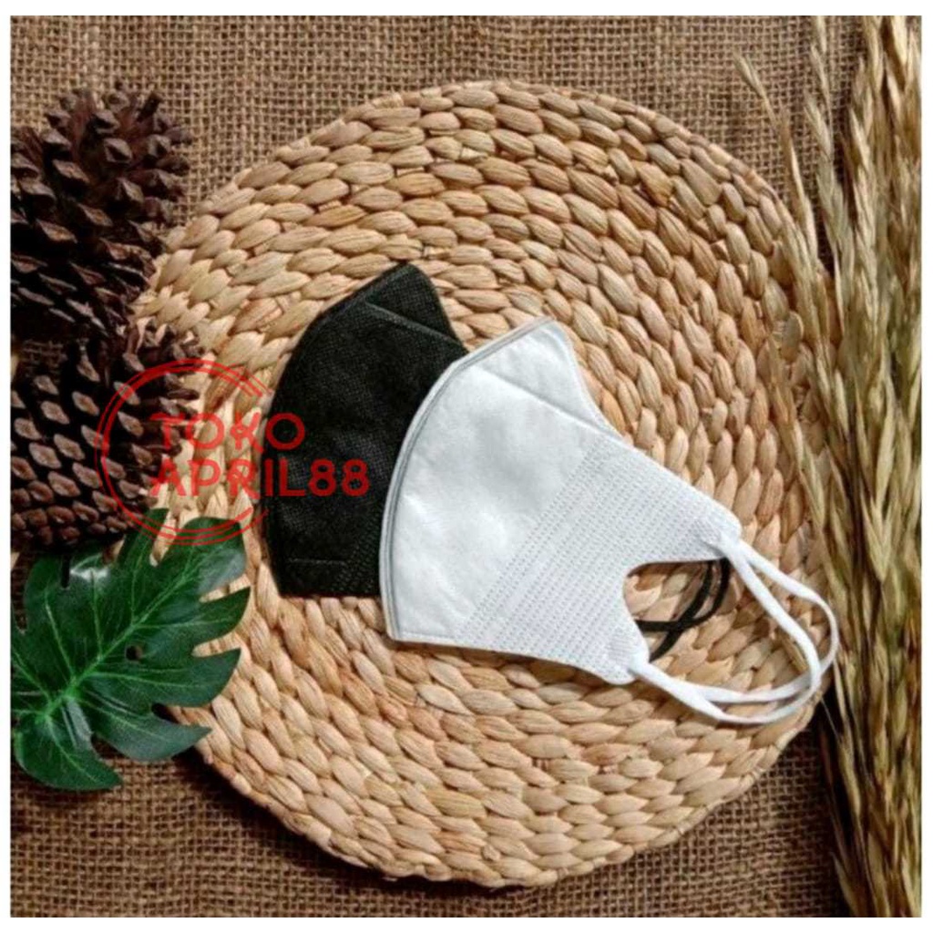 Masker Duckbill Garis Dewasa 50 PCS