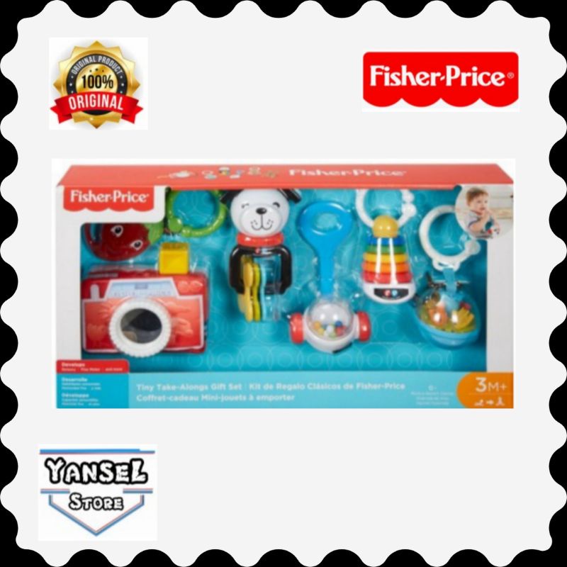 Fisher price Tiny Take Alongs gift set