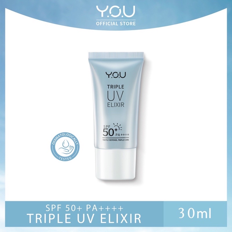 YOU Triple UV Elixir SPF 50+ PA++++ [Light Texture & Colling Effect]