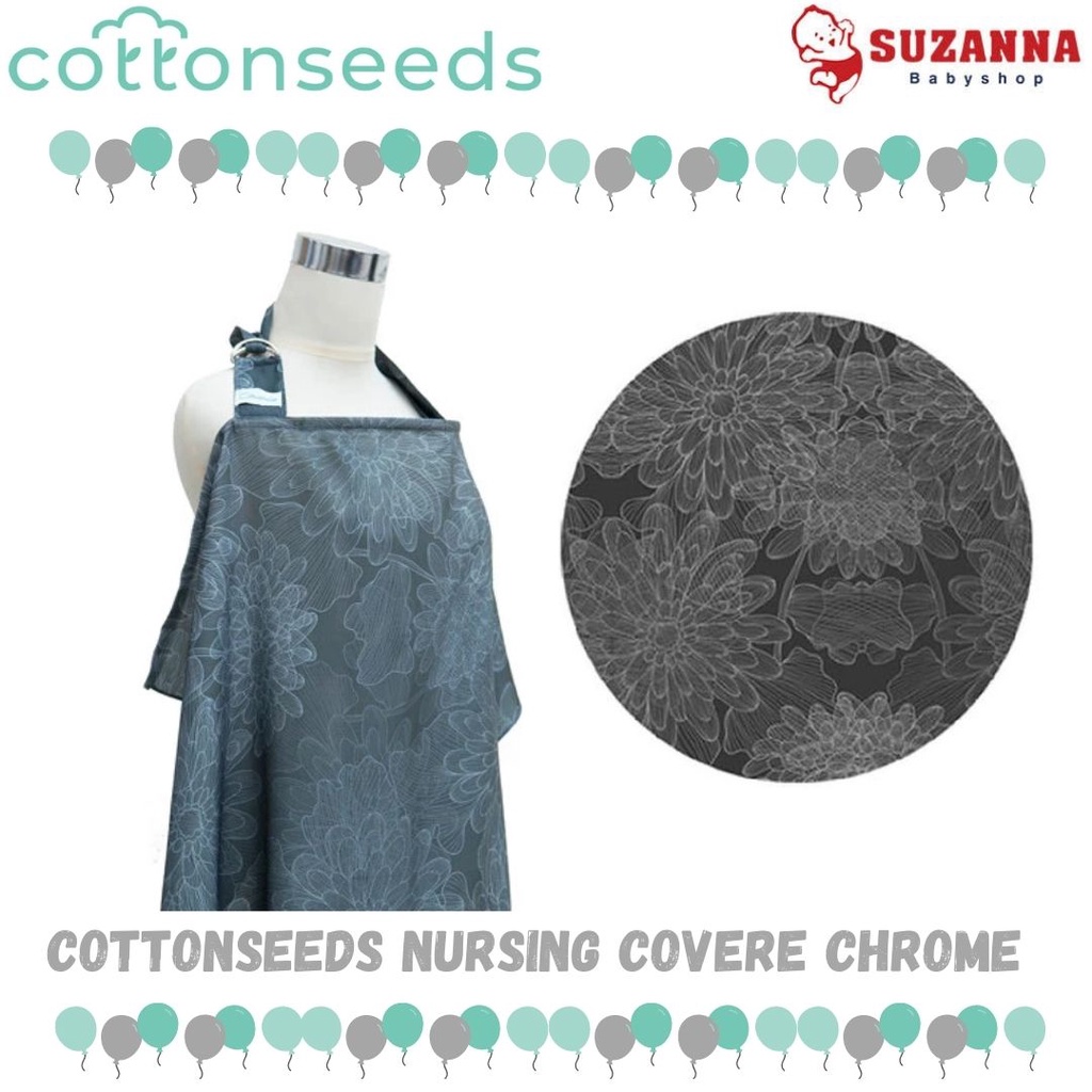 COTTONSEEDS NURSING COVERE CHROME
