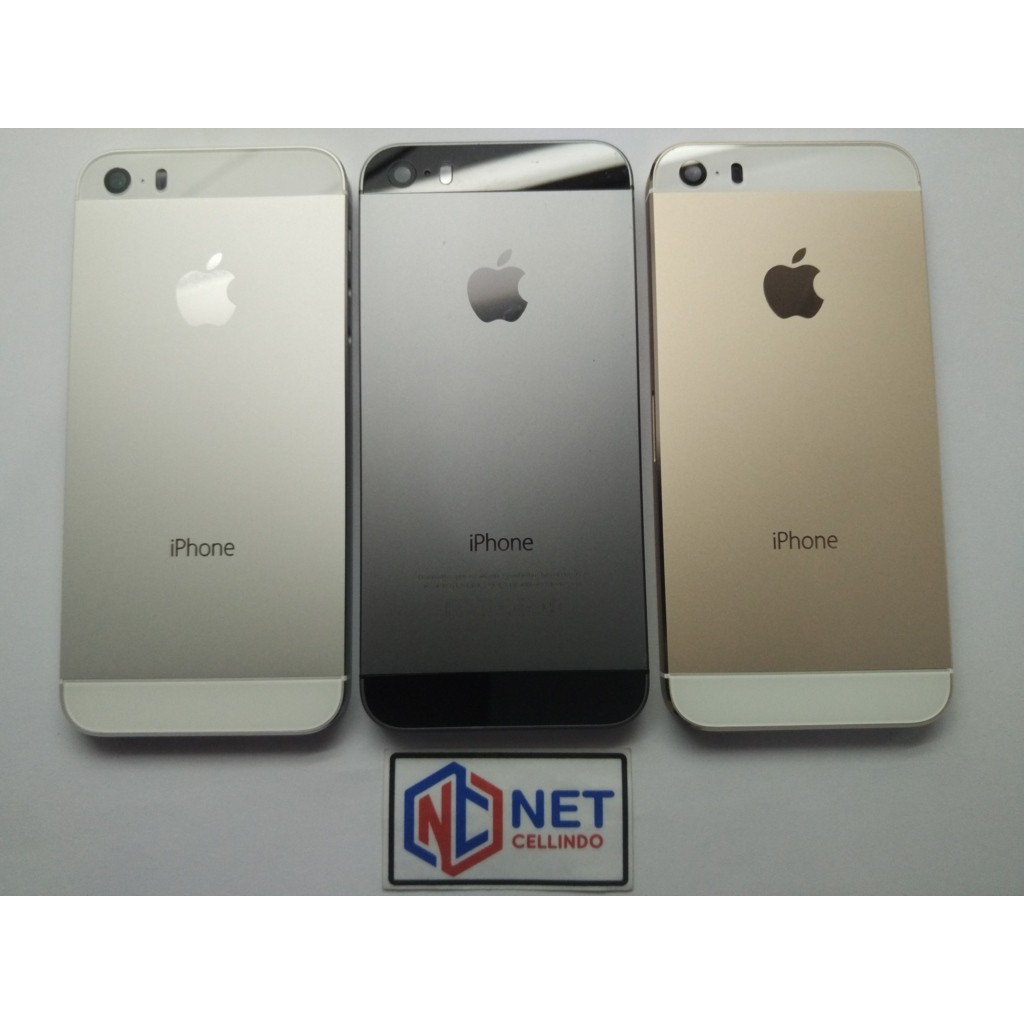 CASSING / BACK CASE CASING IPHONE5 / HOUSING IPHONE 5 / 5G FULLSET ORIGINAL