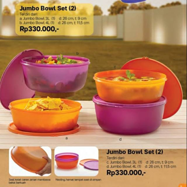 Jumbo Bowl Set (2)