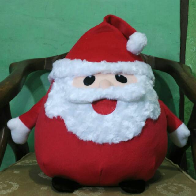Boneka Santa Bulat 16inch