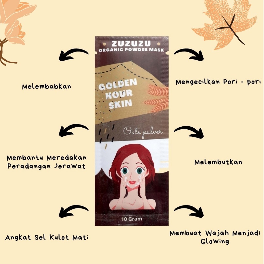 Oatspulver Powder Mask