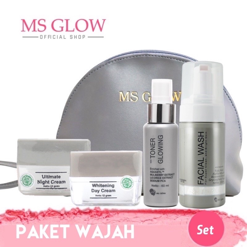 MS GLOW PAKET WAJAH
