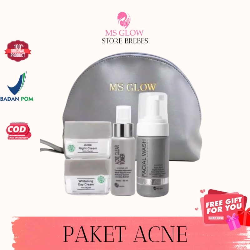 MSGLOW PAKET ACNE