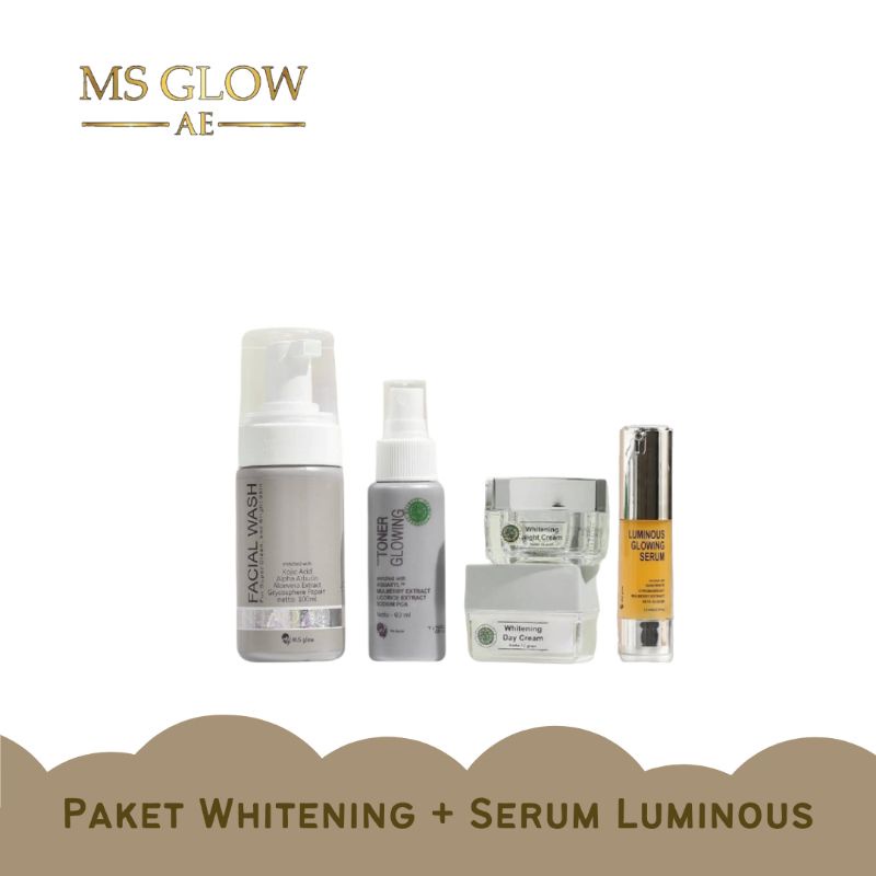Paket Whitening + Serum Luminous