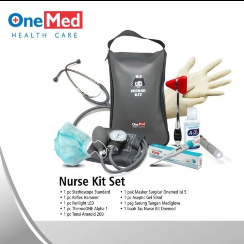 Nurse kit set onemed nursing  kit 9 item
