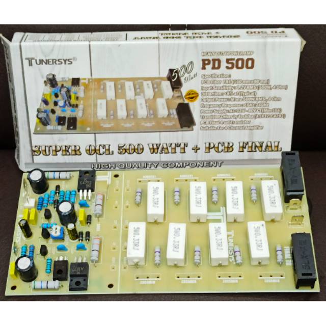 Driver Power OCL 500 watt plus PCB Final