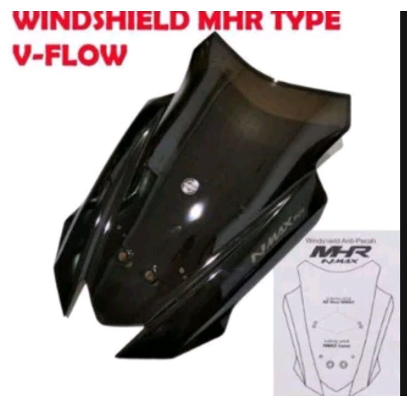 windshield V Flow MHR Nmax OLD & New