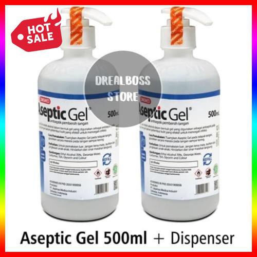 ✅CODE148 ONEMED GEL PUMP 500 ML