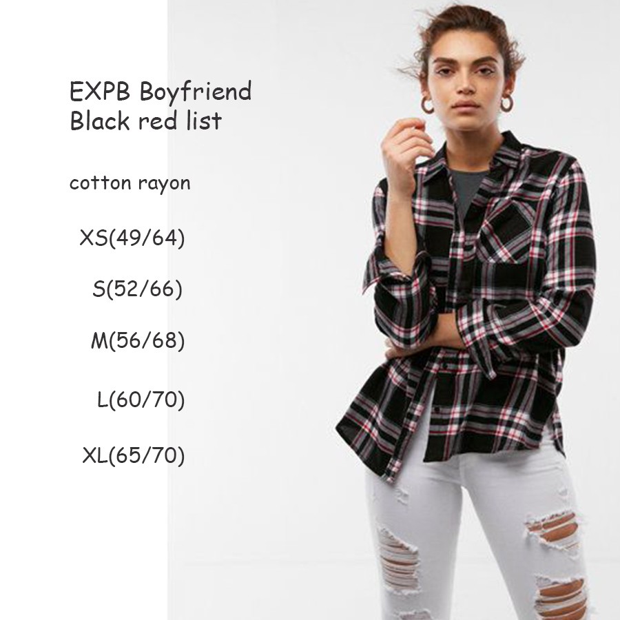 EXPB Boyfriend Black Red List