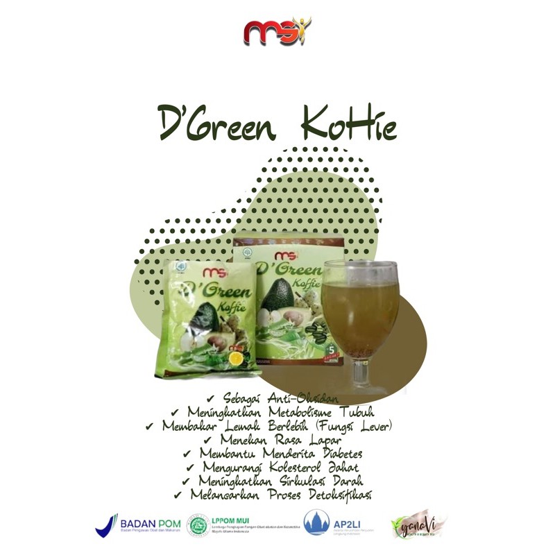 DGreen KoHie • Suplemen Makanan untuk Membantu Program Diet