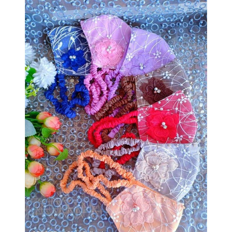 Masker brukat princes
