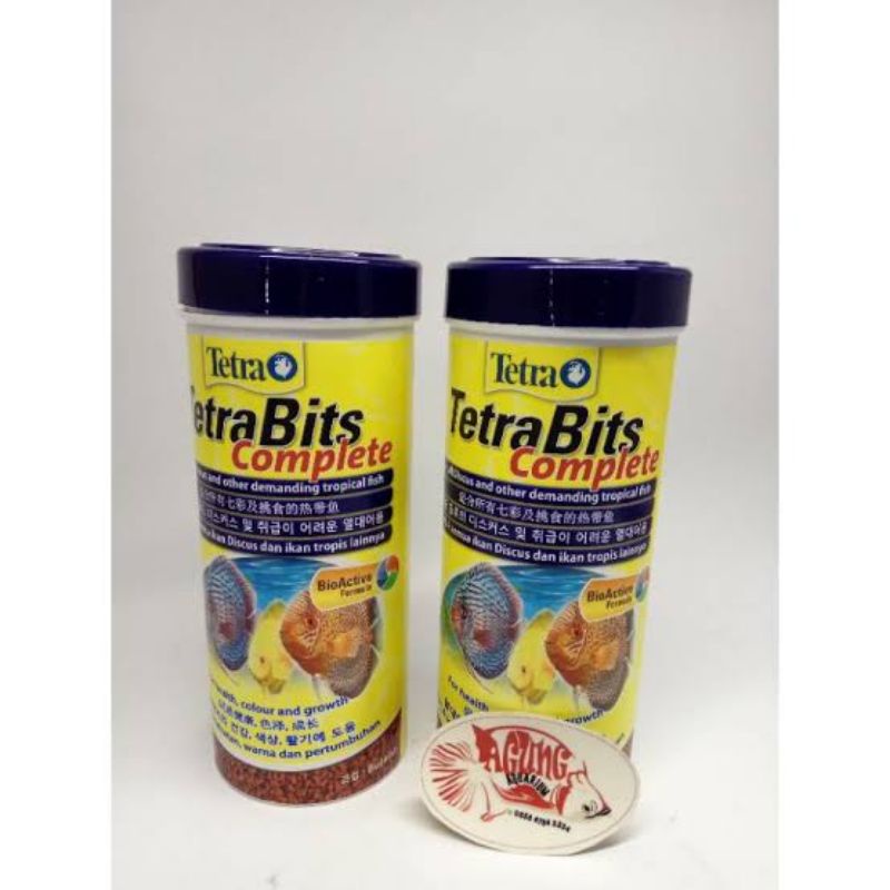 Tetra bits Complete 30 gr dan 90 gr