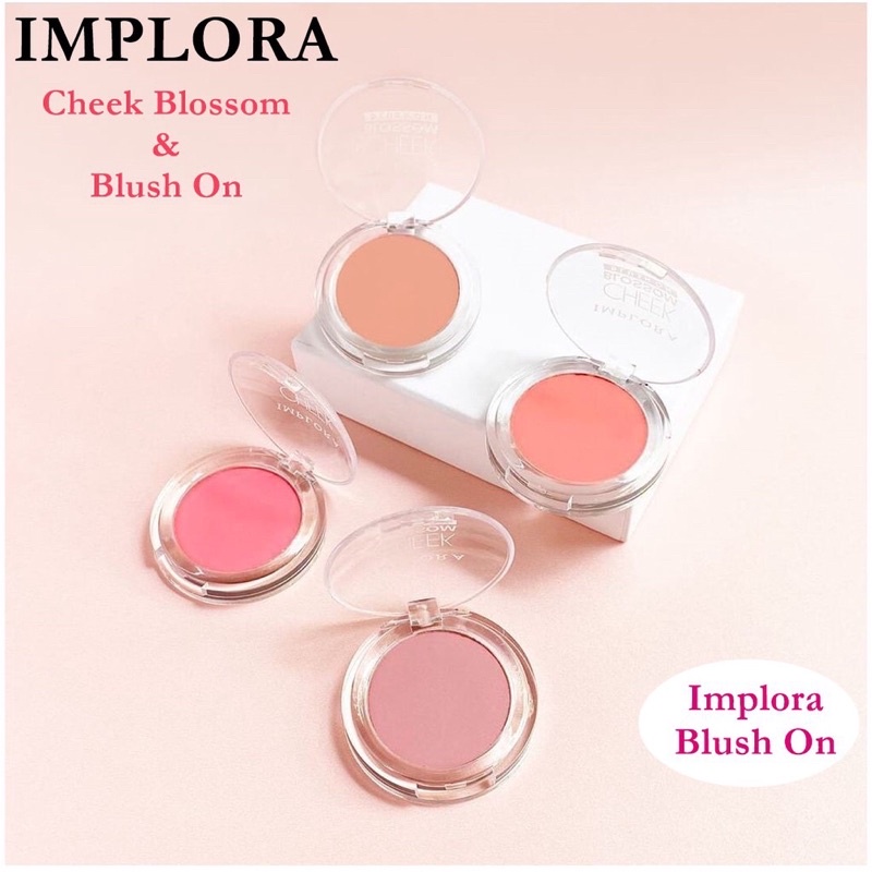 IMPLORA cheek blossom blush on / implora blush on / implora blusher / blush on muran