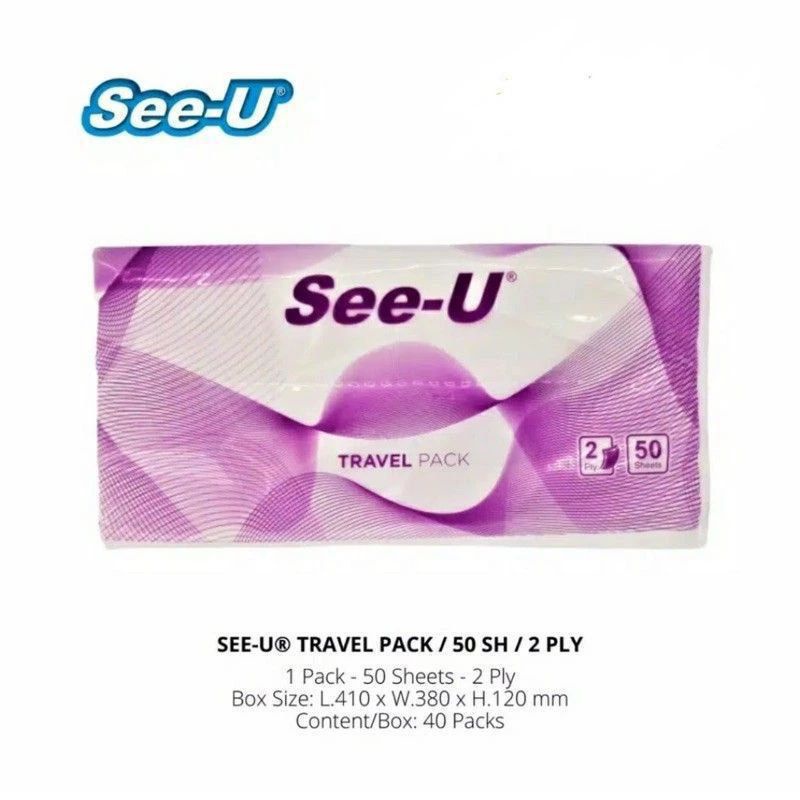 Tisu 50 Sheet Random (2pcs)
