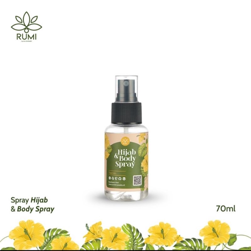 Rumi Hijab dan Body Spray 70ML