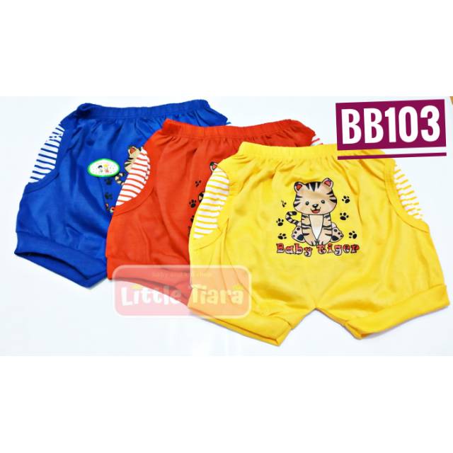 Celana Pendek Bayi BB103 (3pcs)