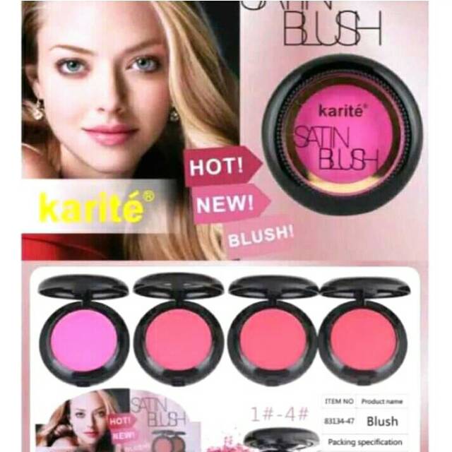 Karite satin blush