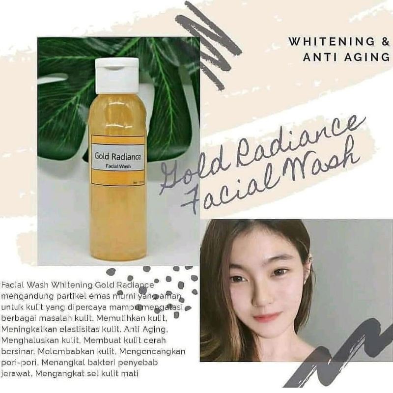 Facial Foam Gold Radiance